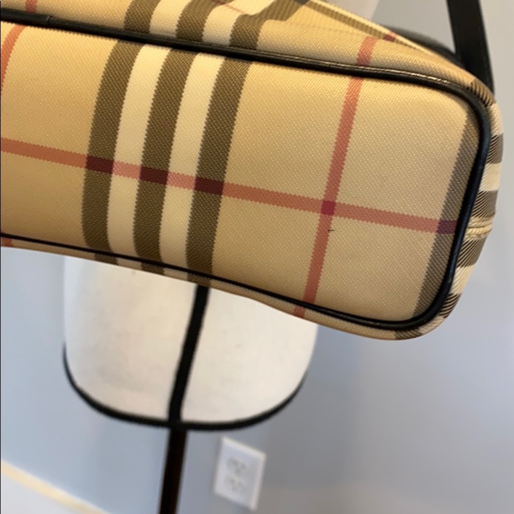 Burberry Authentic Check Tote Bag Black - Picture 4 of 8